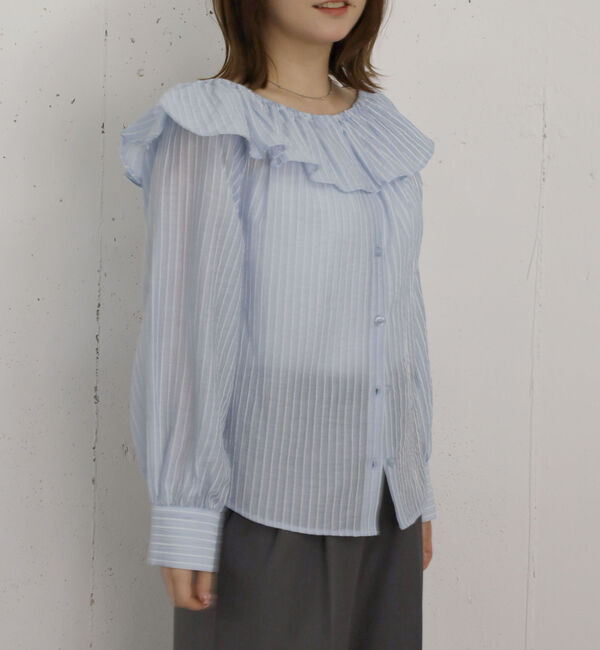 archives「シアーストライプオフショルＢＬ」|シャツ・ブラウス|