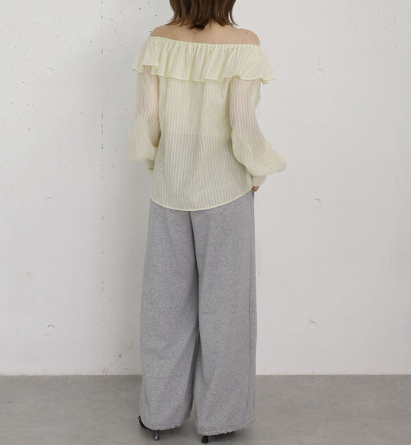 archives「シアーストライプオフショルＢＬ」|シャツ・ブラウス|