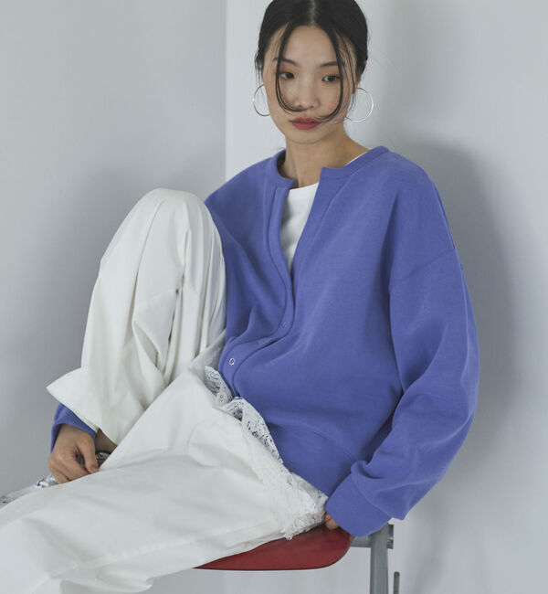 Doux archives「ダブルフェイスカットスナップカーディガン」|Tシャツ・カットソー|