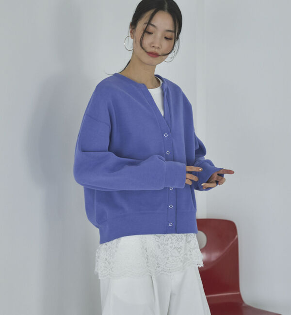 Doux archives「ダブルフェイスカットスナップカーディガン」|Tシャツ・カットソー|