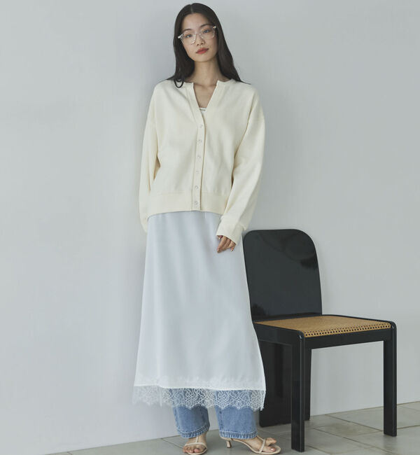 Doux archives「ダブルフェイスカットスナップカーディガン」|Tシャツ・カットソー|