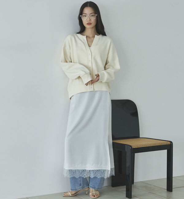 Doux archives「ダブルフェイスカットスナップカーディガン」|Tシャツ・カットソー|