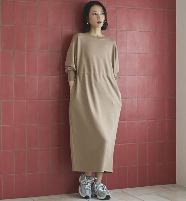 Doux archives「ウエストドロストカットワンピース」|ワンピース|CAMEL