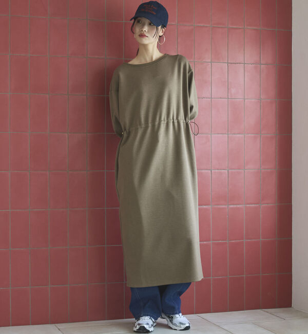 Doux archives「ウエストドロストカットワンピース」|ワンピース|