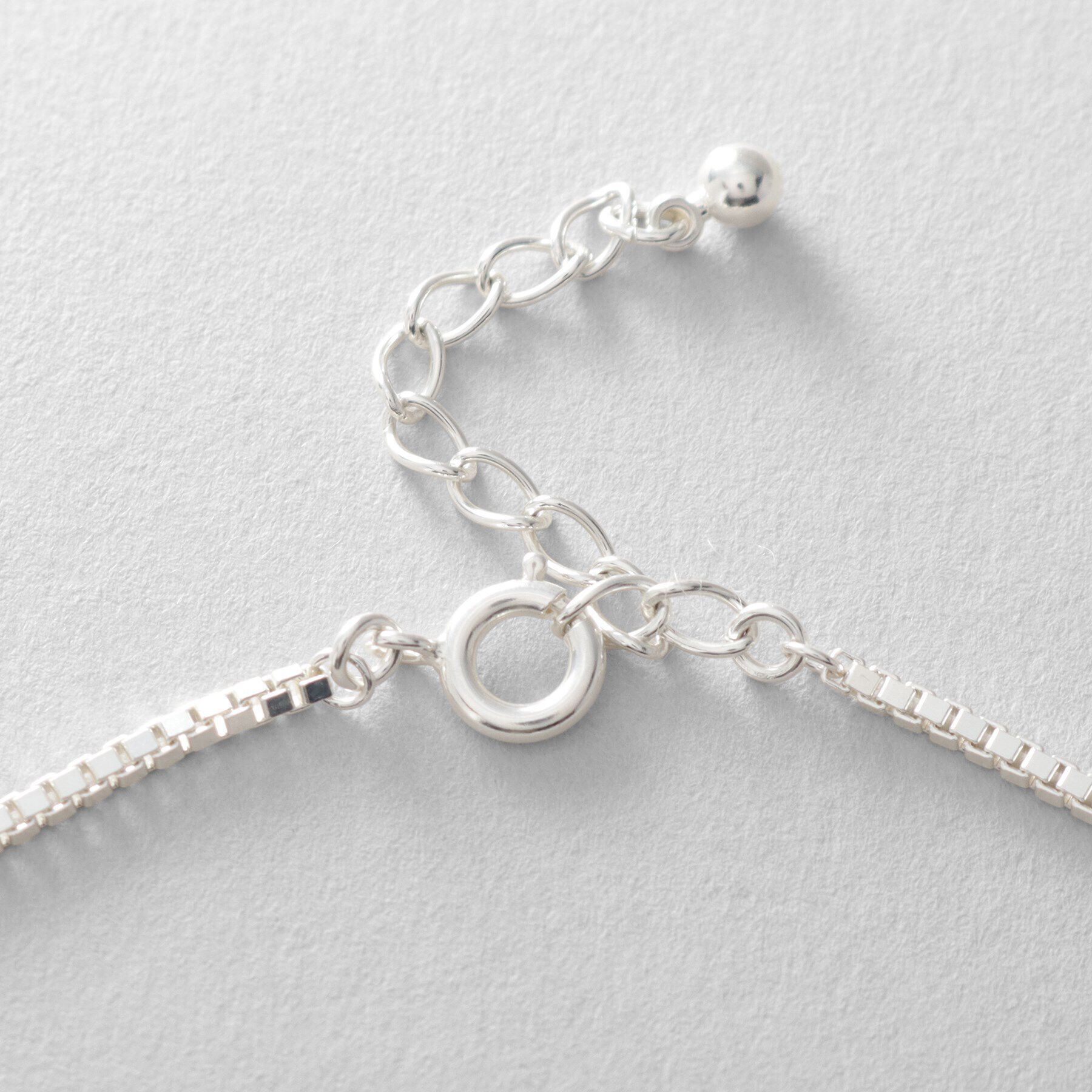 COCOSHNIK ONKITSCH「シルバー デザインチェーン ベネチアンアンクレット」|アンクレット|