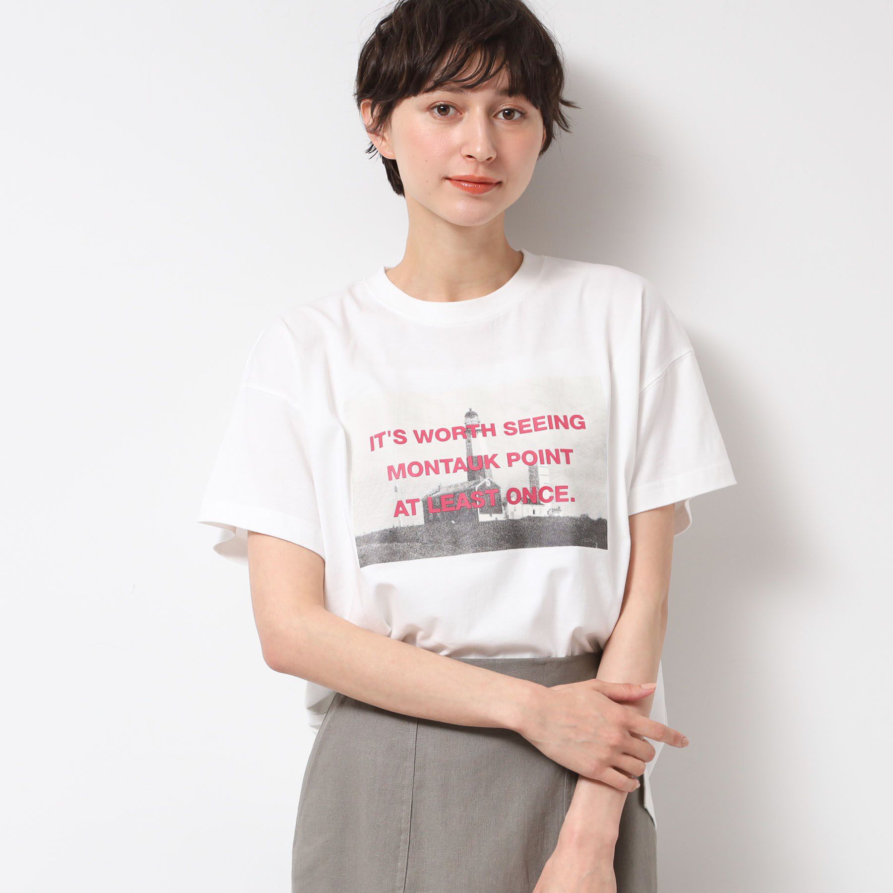 Dessin「【洗える】フォトプリントTシャツ（XS～L）」|Tシャツ・カットソー|