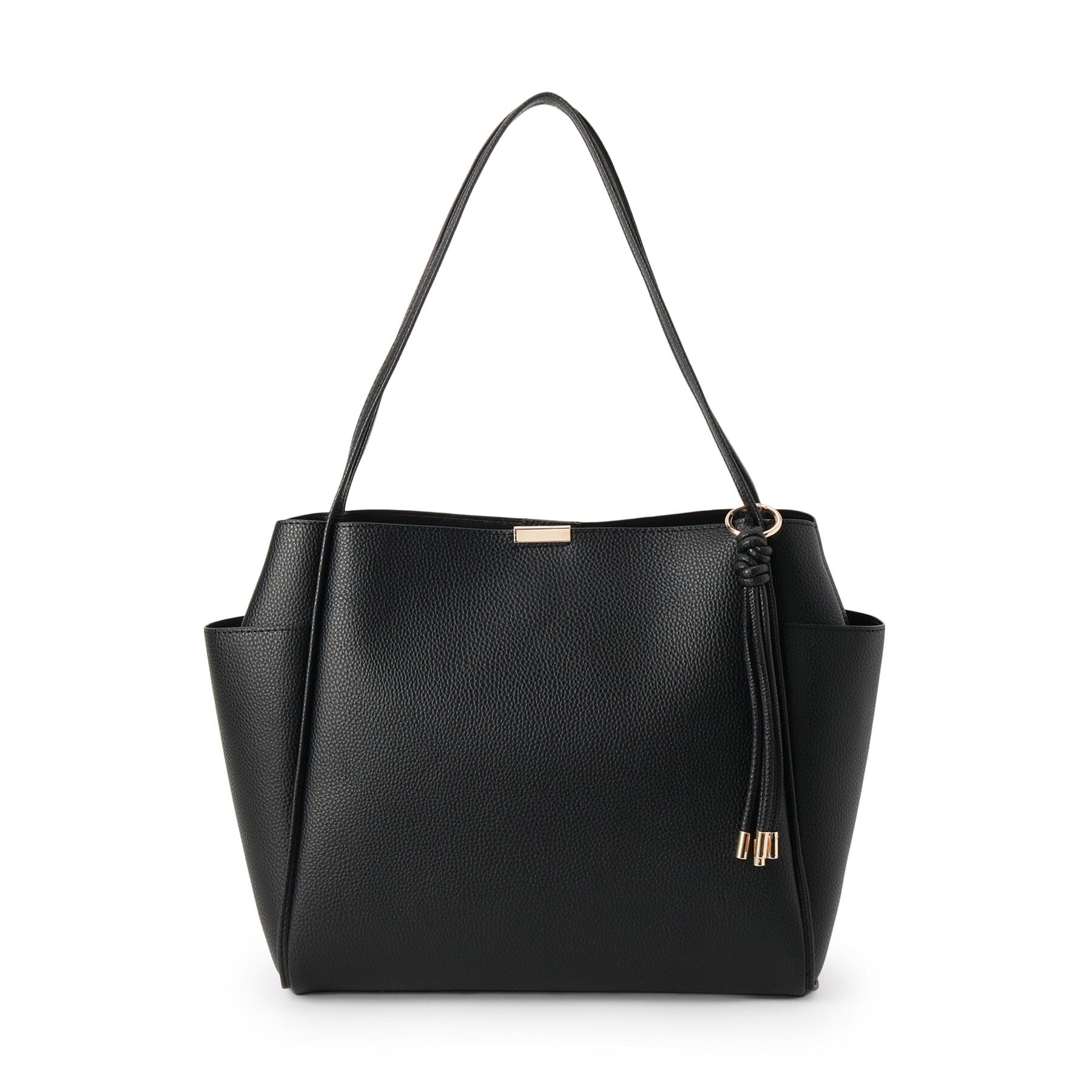 ITS&rsquo;DEMO「【通勤】タッセル付き変形A4トート」|トートバッグ|