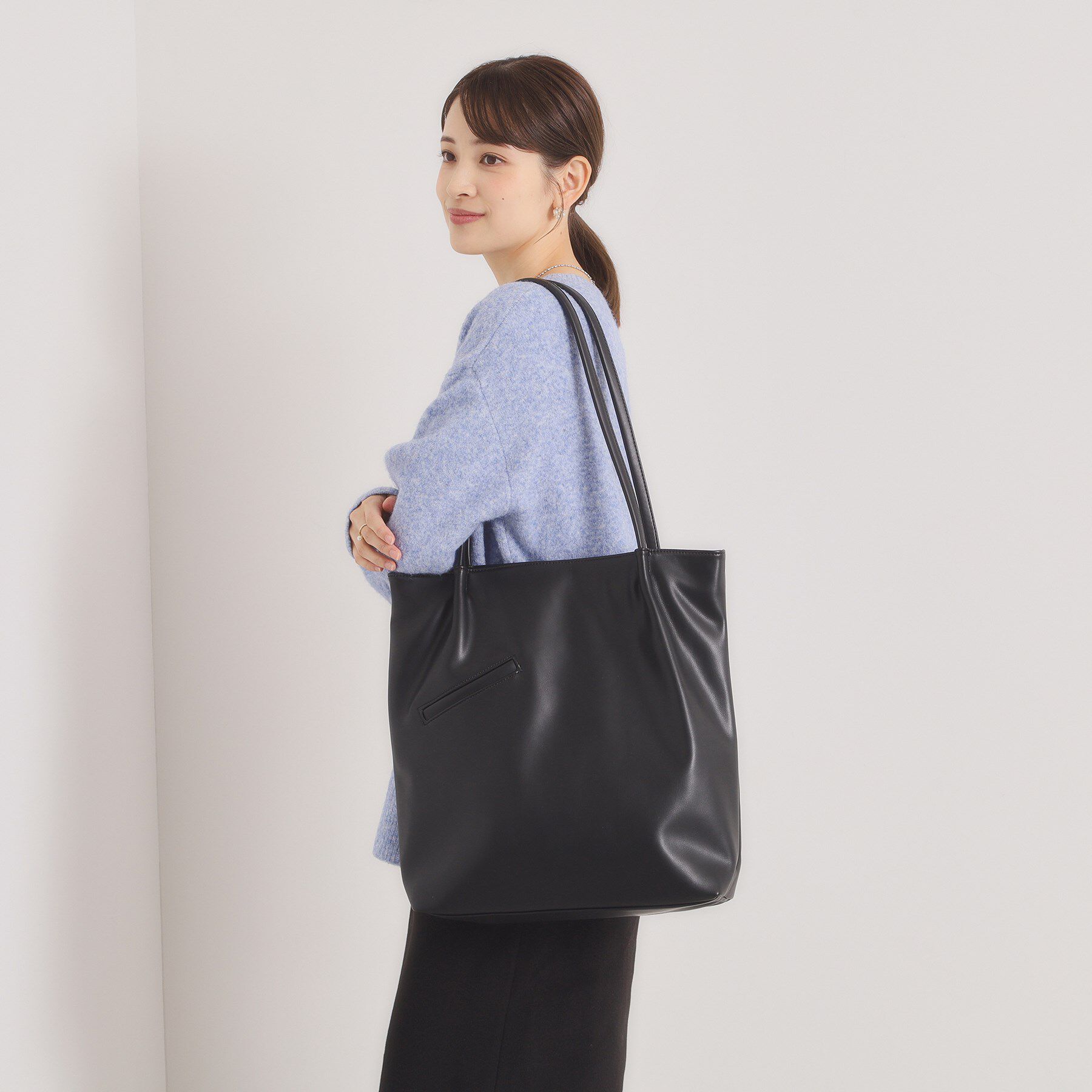 ITS&rsquo;DEMO「【A4対応】PUサブトート」|トートバッグ|