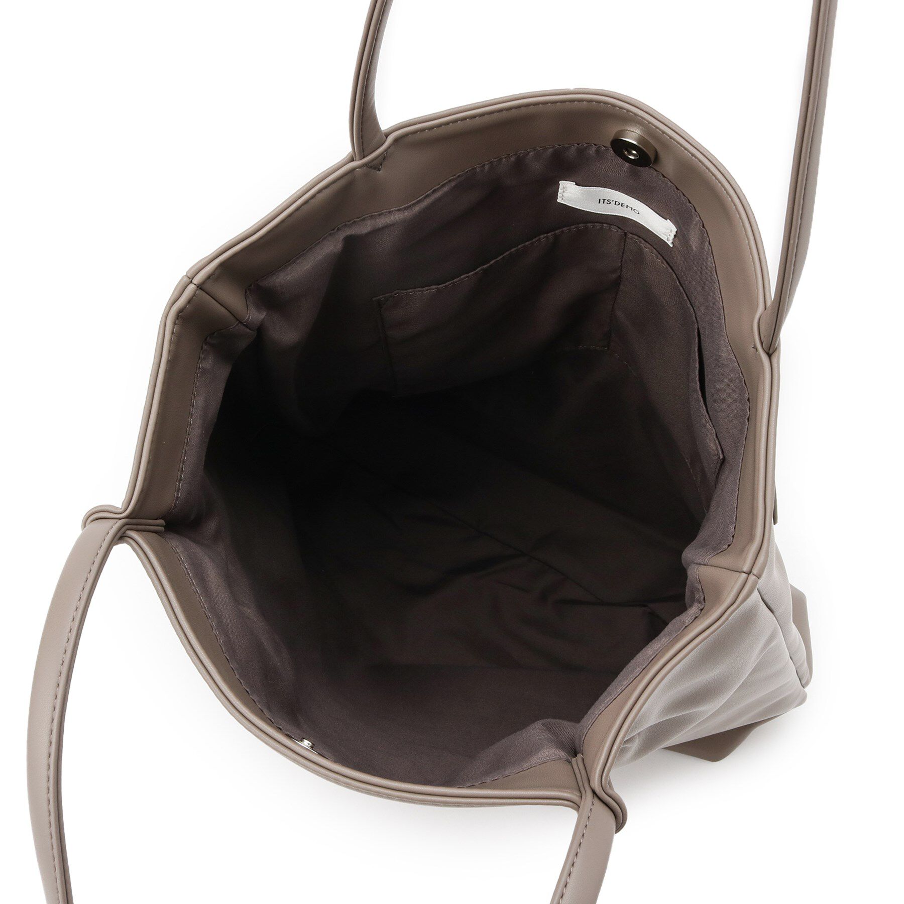 ITS&rsquo;DEMO「【A4対応】PUサブトート」|トートバッグ|