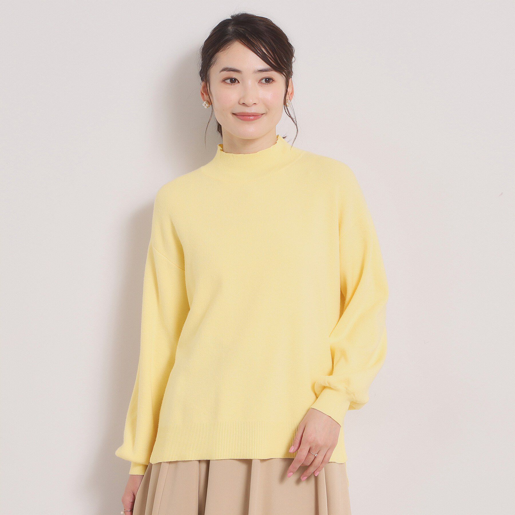 ITS&rsquo;DEMO「【手洗い可／8色展開】カラフルハイネックニット」|ニット・セーター|