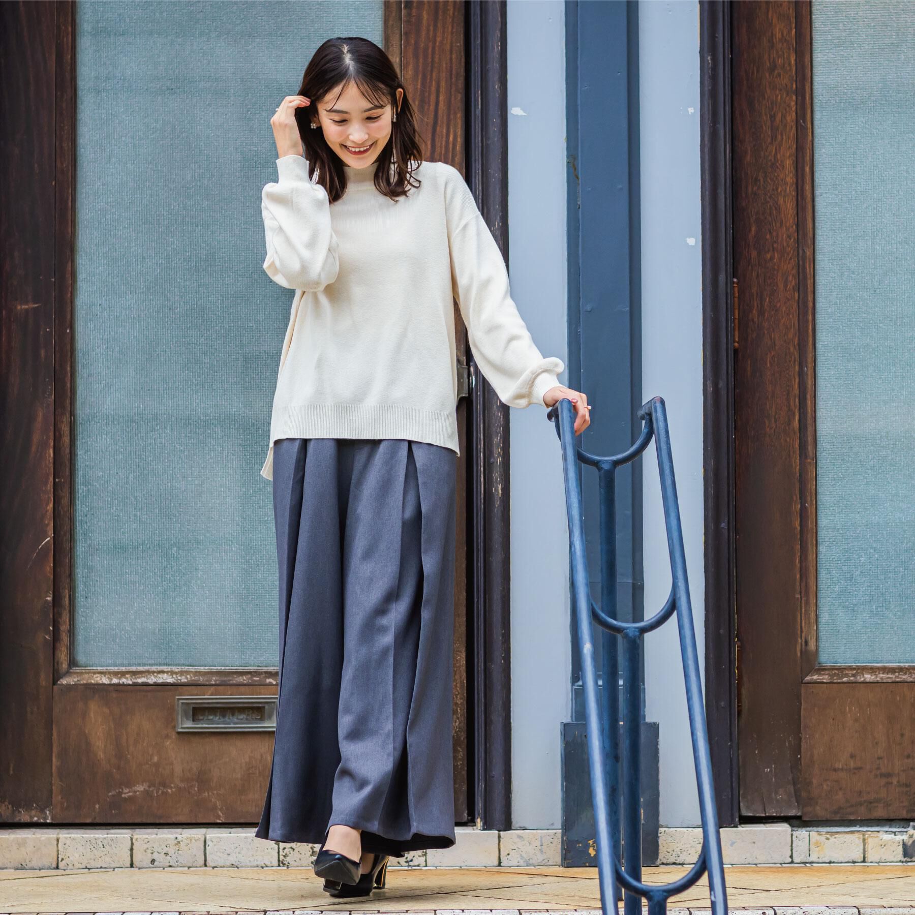 ITS&rsquo;DEMO「【手洗い可／8色展開】カラフルハイネックニット」|ニット・セーター|