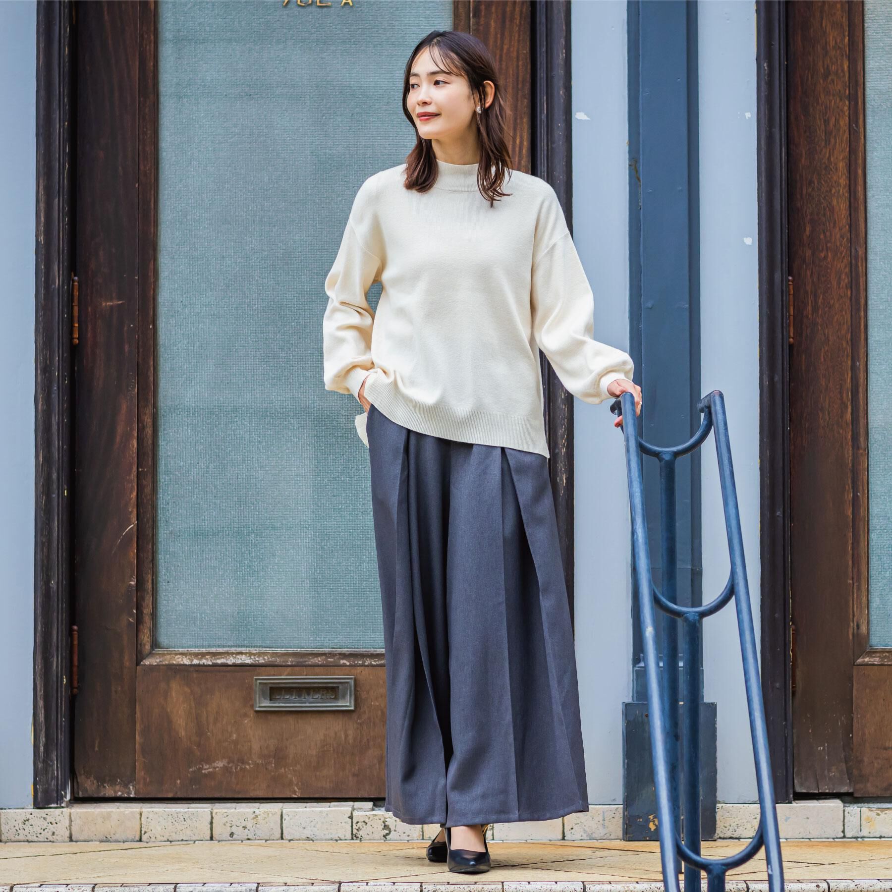 ITS&rsquo;DEMO「【手洗い可／8色展開】カラフルハイネックニット」|ニット・セーター|