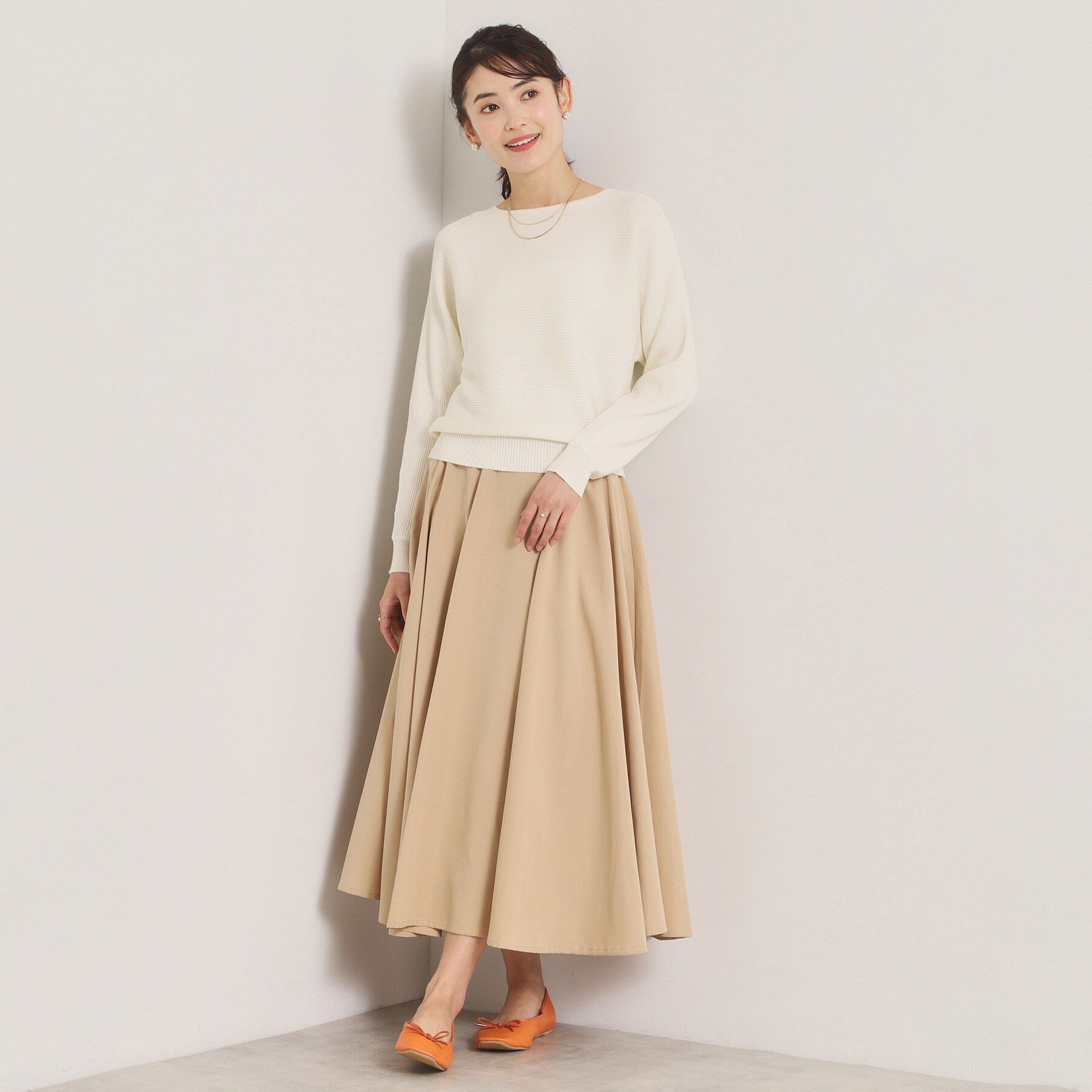 ITS&rsquo;DEMO「【洗濯機OK】花粉防止リブドルマンニット」|ニット・セーター|