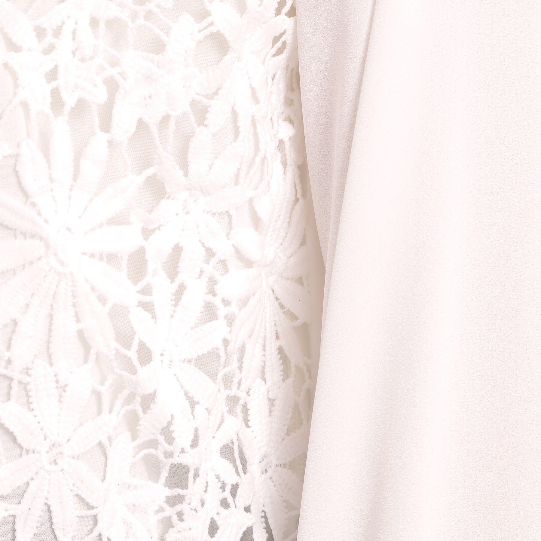 ITS&rsquo;DEMO「【洗濯機OK／入卒】フロントレースブラウス」|シャツ・ブラウス|