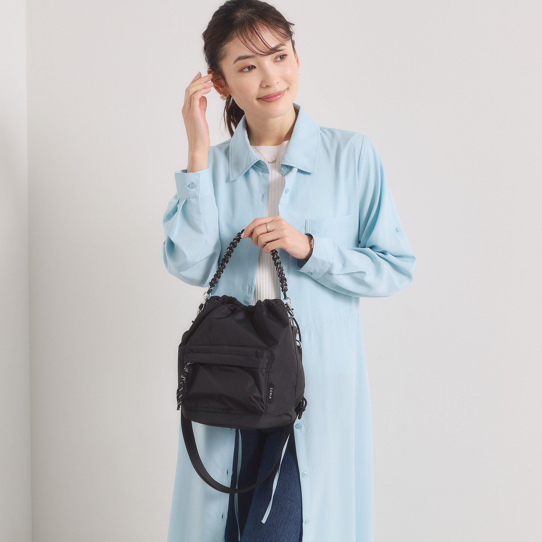 ITS&rsquo;DEMO「コード編みミニショルダー」|ショルダー・メッセンジャー|