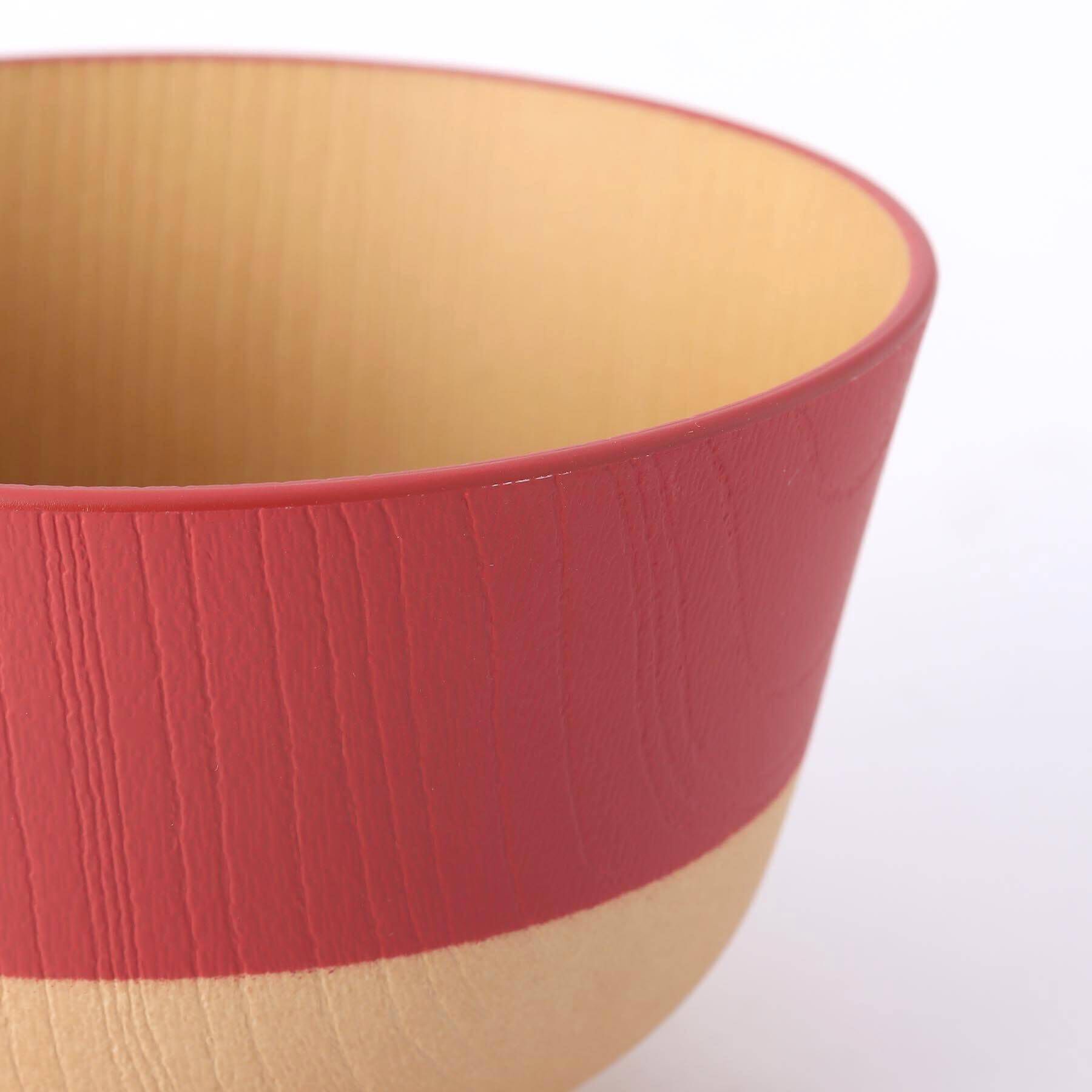 212 KITCHEN STORE「やさしい彩 抗菌羽反汁椀 アカネ色」|食器・キッチングッズ|