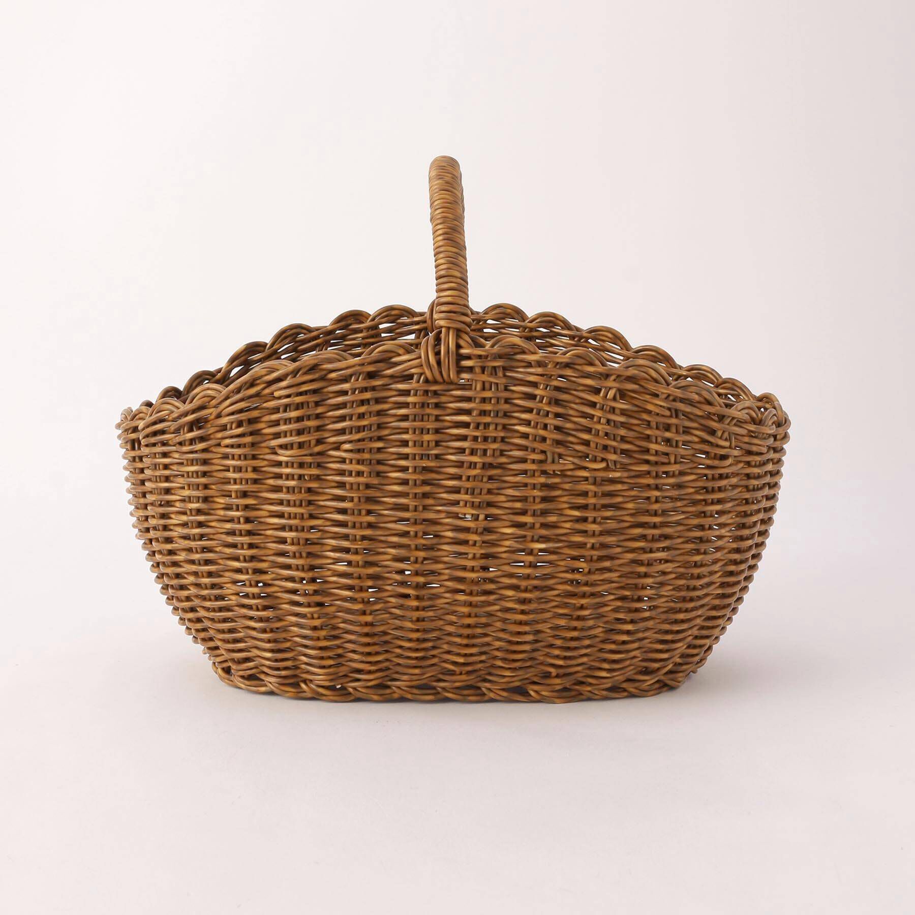 212 KITCHEN STORE「UTILE ユティル オーバルワンハンドルバスケット L」|その他|