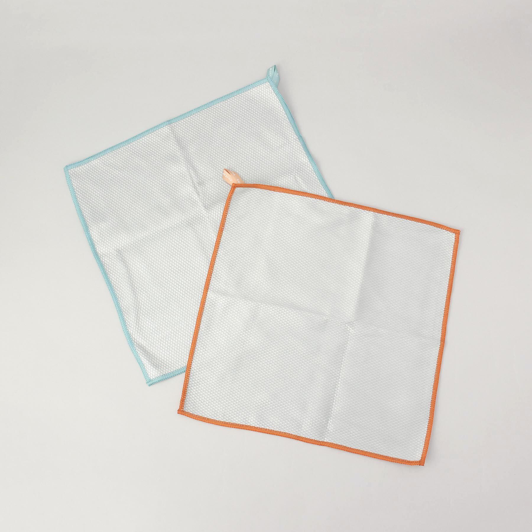 212 KITCHEN STORE「ガラス 鏡ピカッとクロス 2枚入 LBL/OR ＜marna マーナ＞」|食器・キッチングッズ|