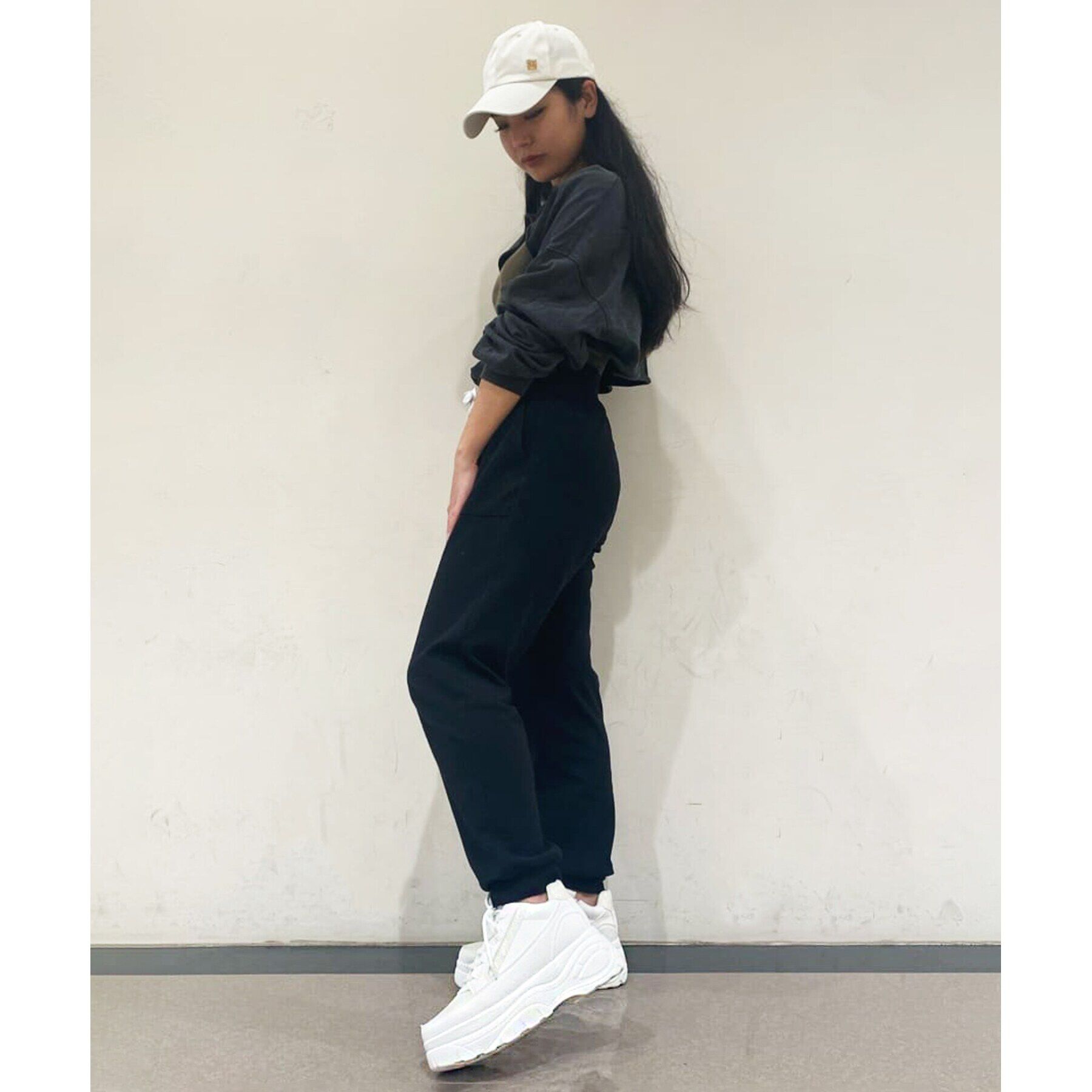 csT&P「ファスナー付グリッター厚底スニーカー」|スニーカー|