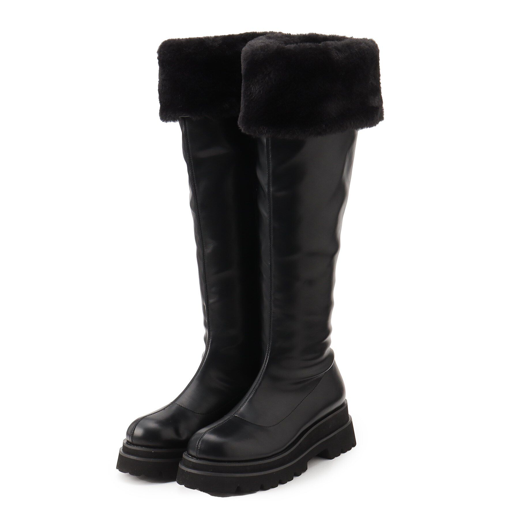 ESPERANZA「タンクソール2WAYボアロングブーツ」|ショートブーツ|