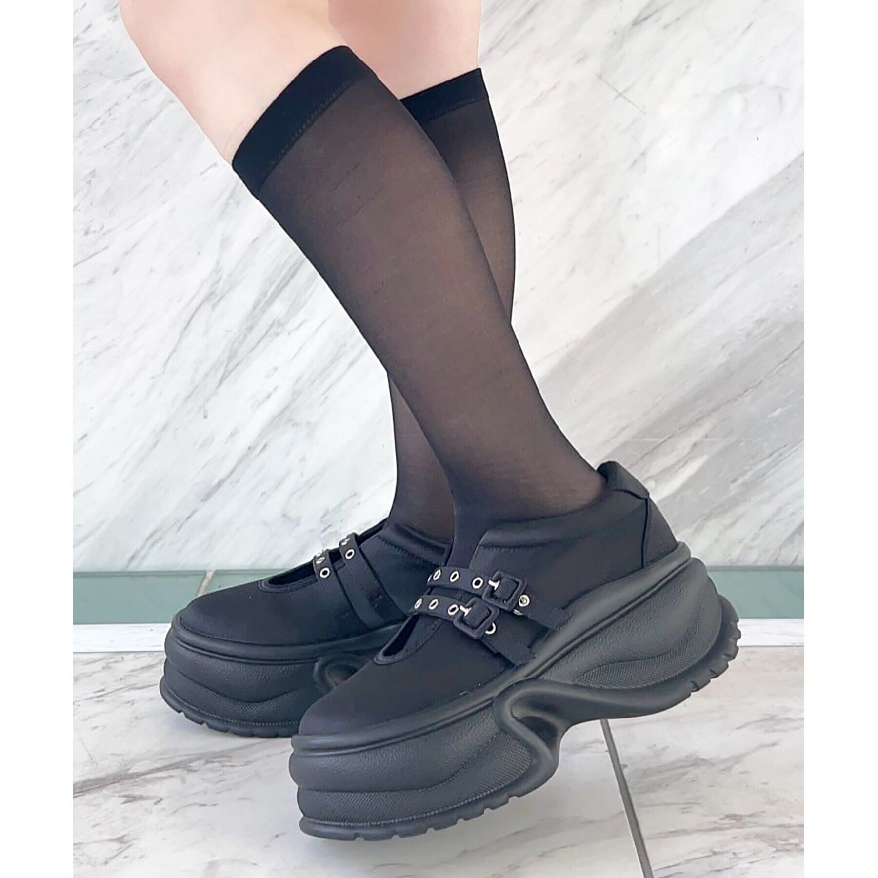 ESPERANZA「《先行予約》ダブルストラップスニーカー」|スニーカー|