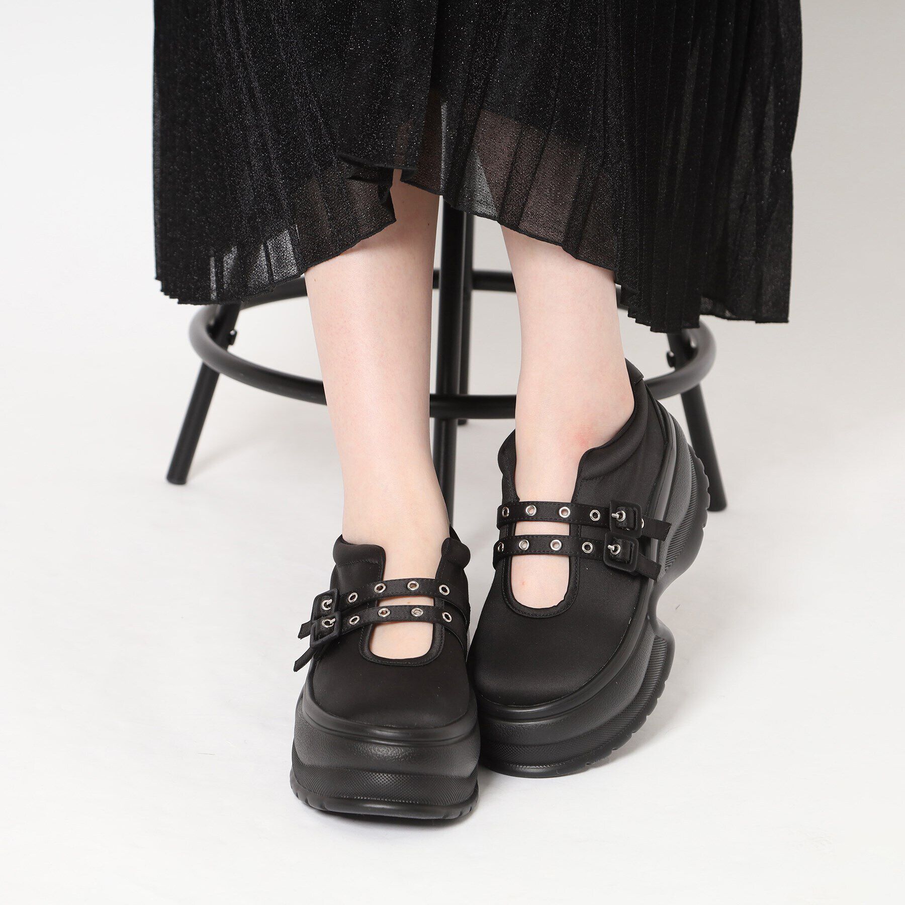 ESPERANZA「《先行予約》ダブルストラップスニーカー」|スニーカー|