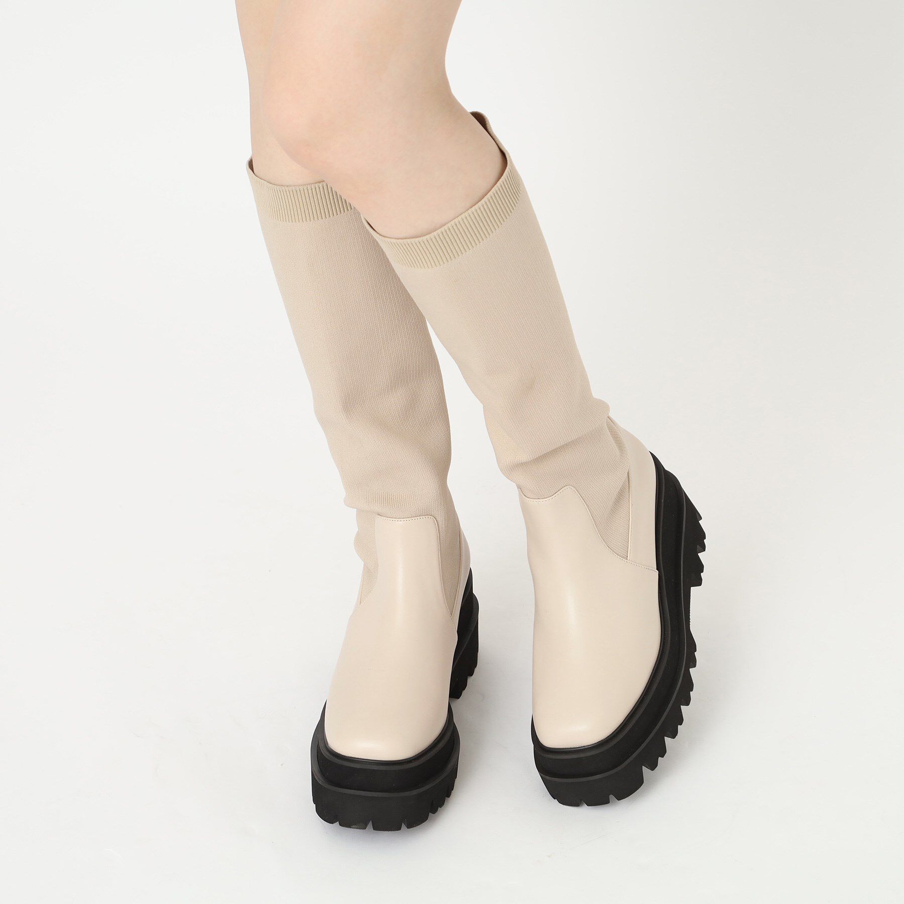 ESPERANZA「ニットロングブーツ」|ショートブーツ|