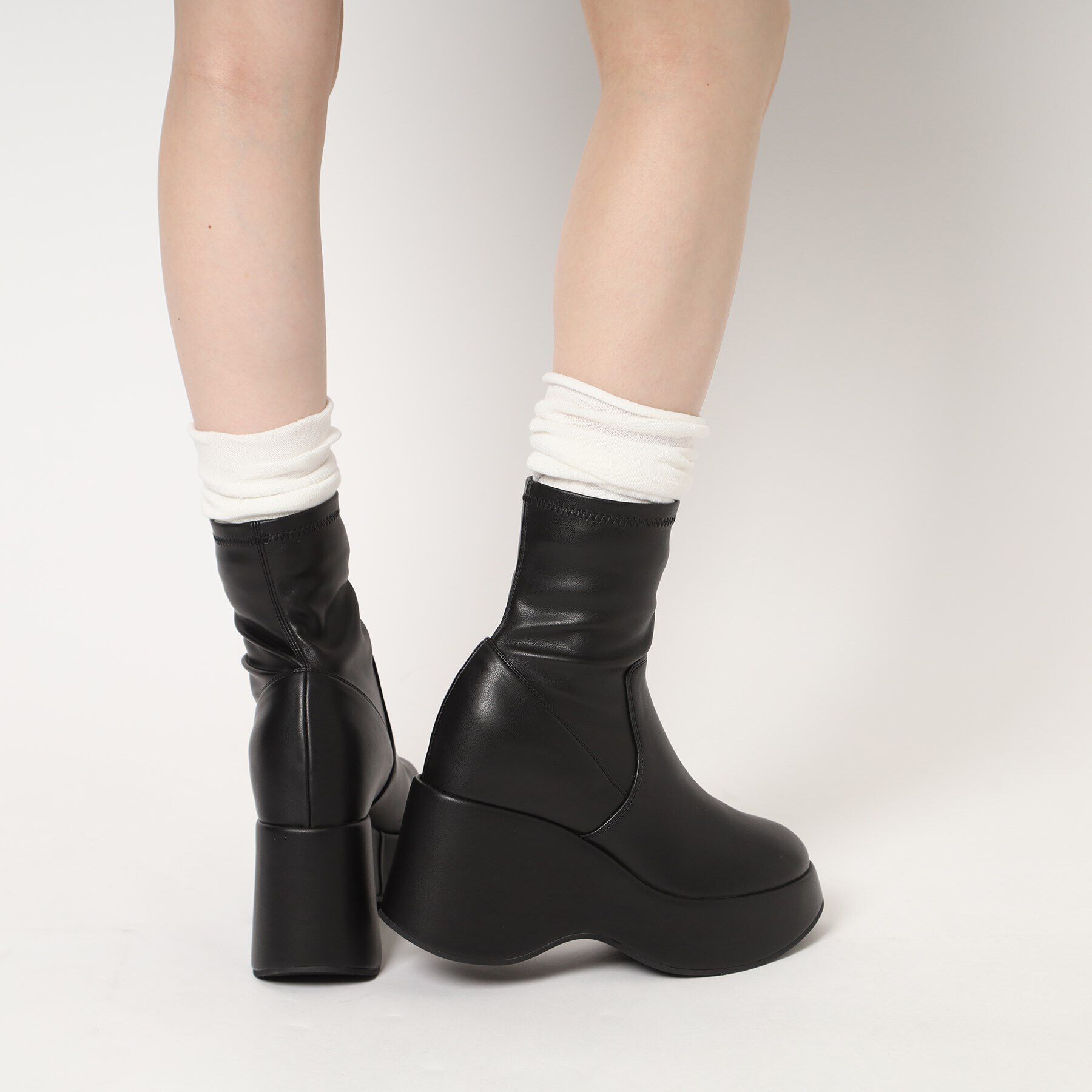 ESPERANZA「きゅんフィットインソールウェッジショートブーツ」|ショートブーツ|
