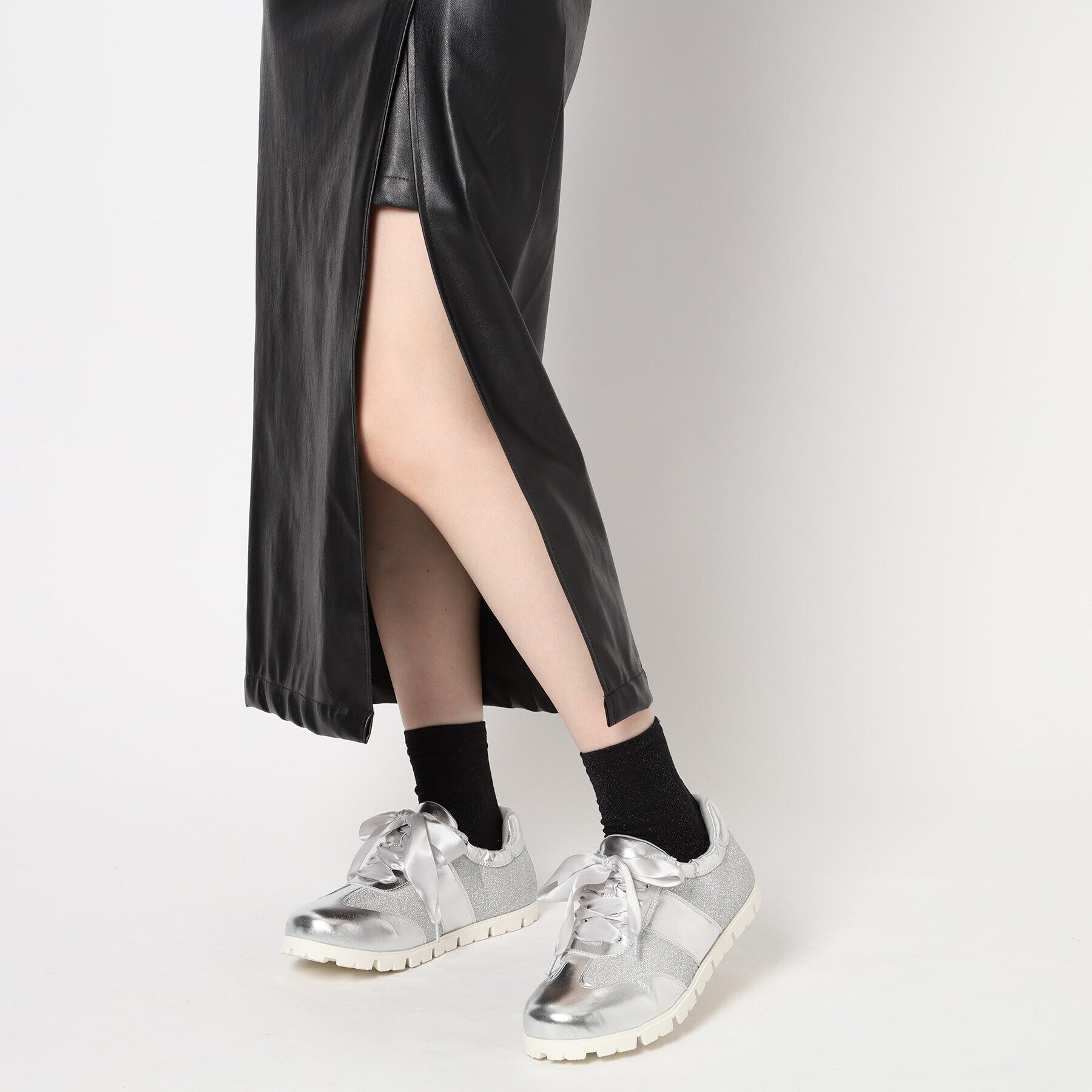 ESPERANZA「サテンリボン2WAYスニーカー」|スニーカー|