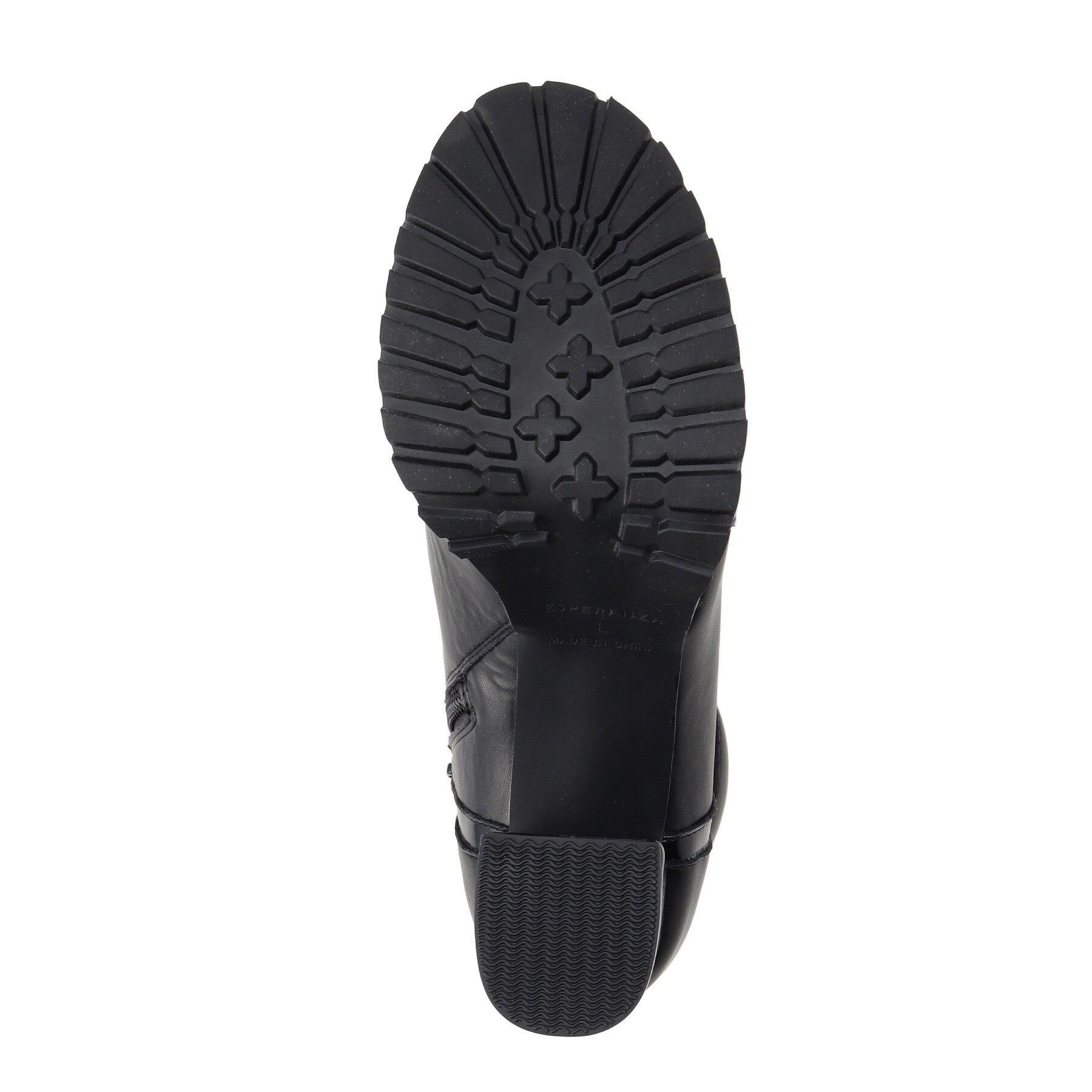 ESPERANZA「【ラク盛り／ショートブーツ】リピーター続出／脚長美脚　厚底メッシュスポーティーショートブーツ」|ショートブーツ|