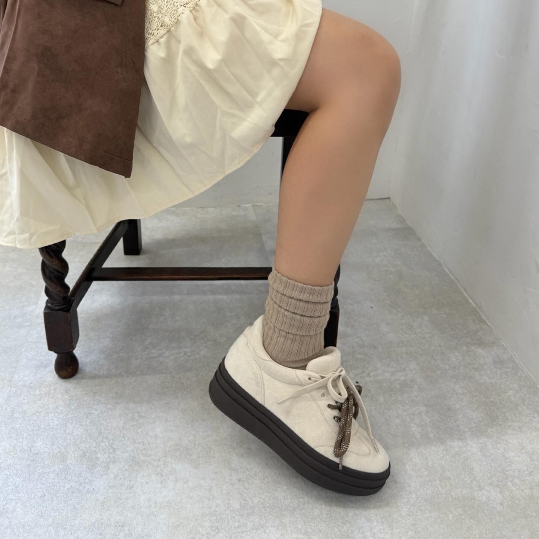 ESPERANZA「ミックスシューレーススニーカー」|スニーカー|