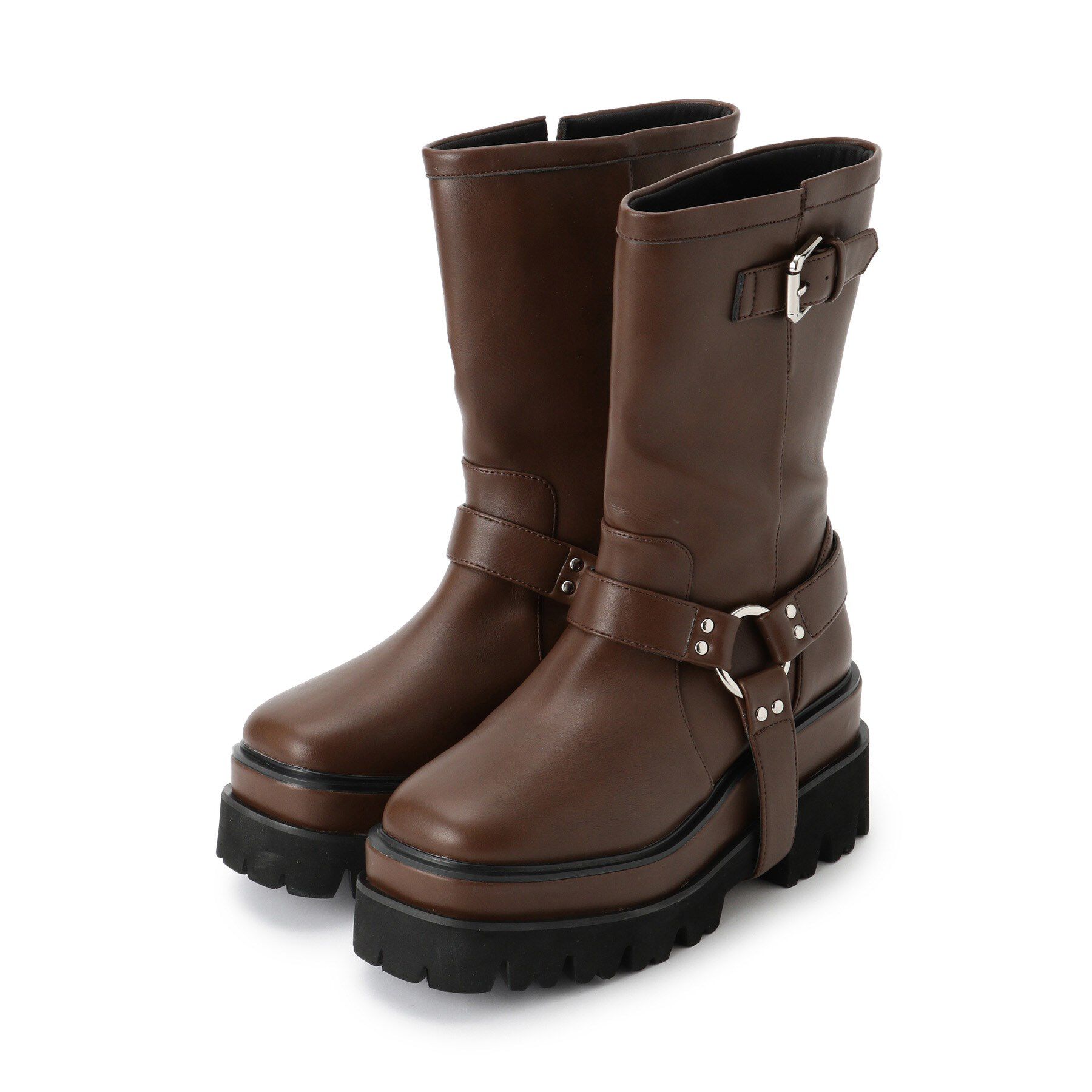 ESPERANZA「ダブルトラックソールエンジニアブーツ」|ショートブーツ|