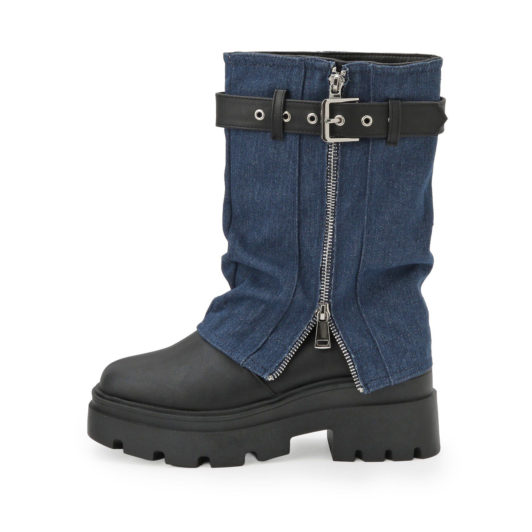 csT&P「ベルト付きカバーブーツ」|ショートブーツ|