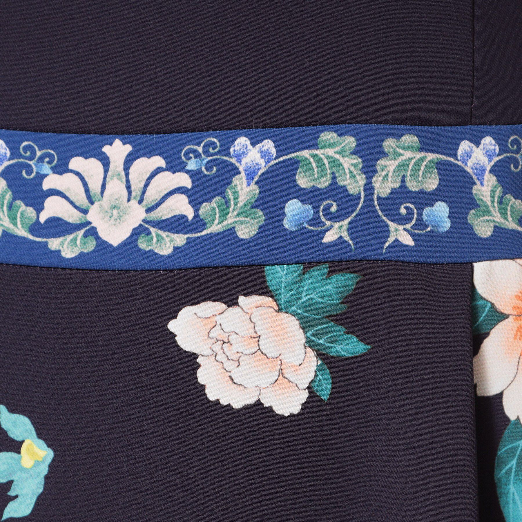 SunaUna「【co creation and yours／SS～L】オリエンタルプリントワンピース」|ワンピース|