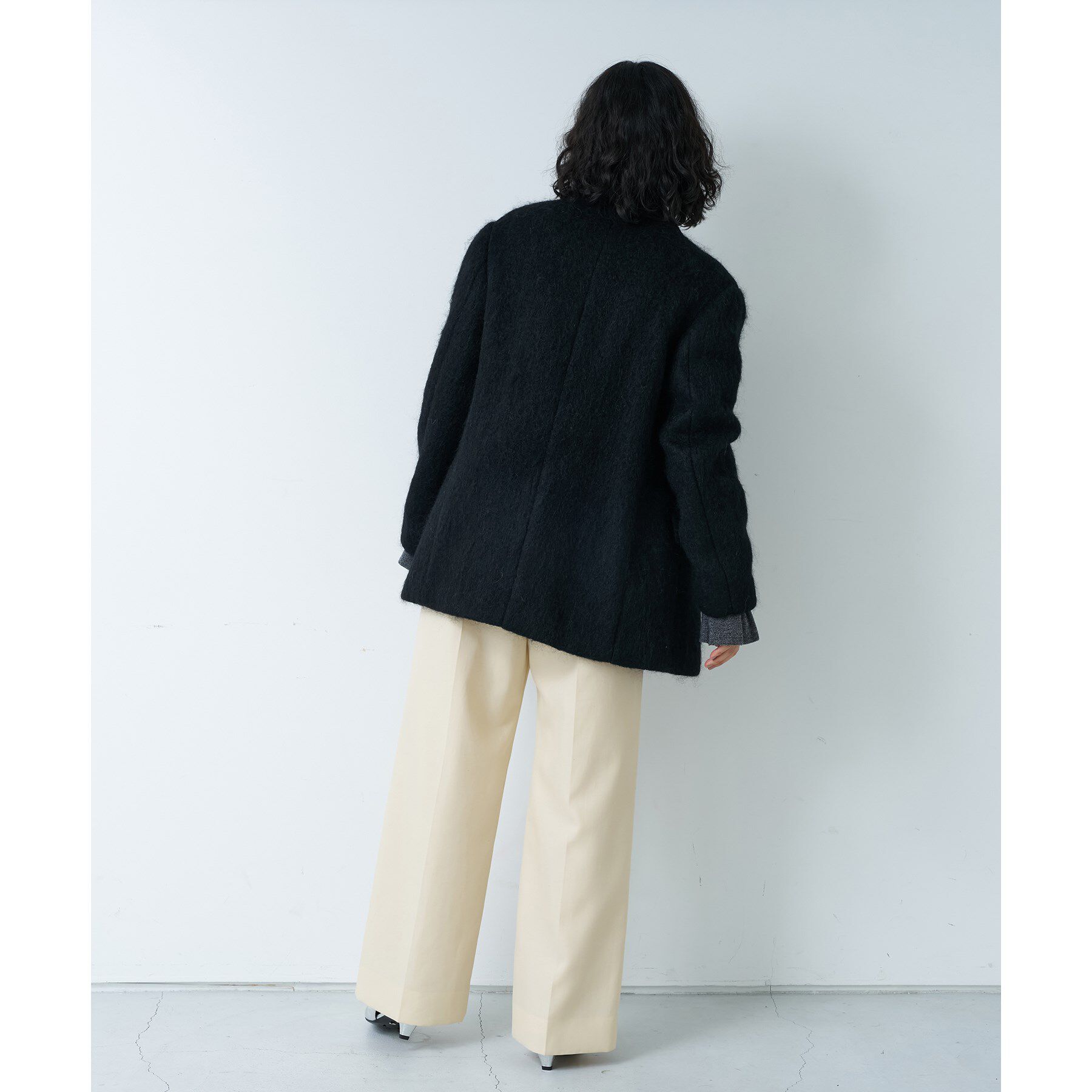 CODE A「◆shaggy jacket coat」|チェスターコート|