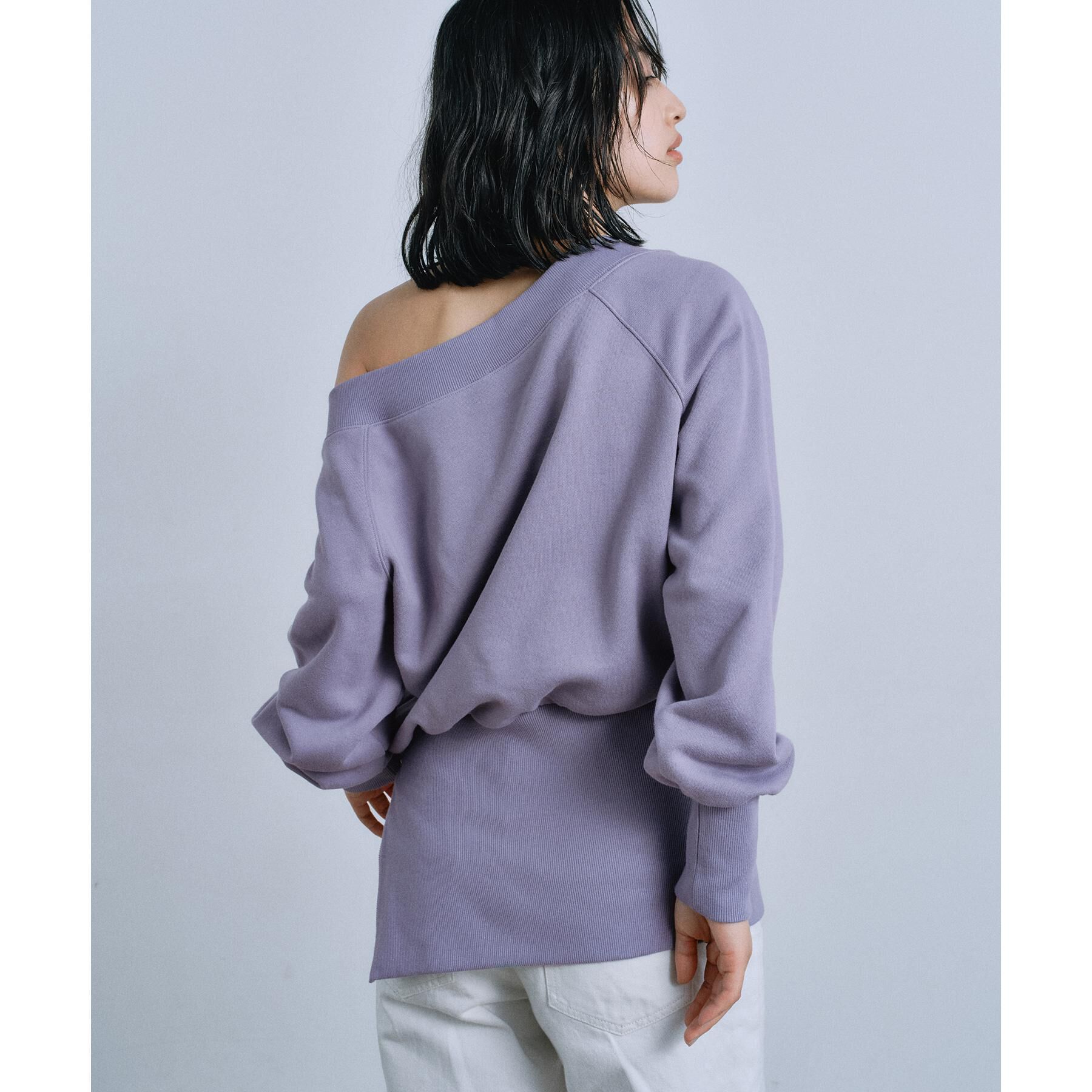 CODE A「off－shoulder sweat」|パーカー|