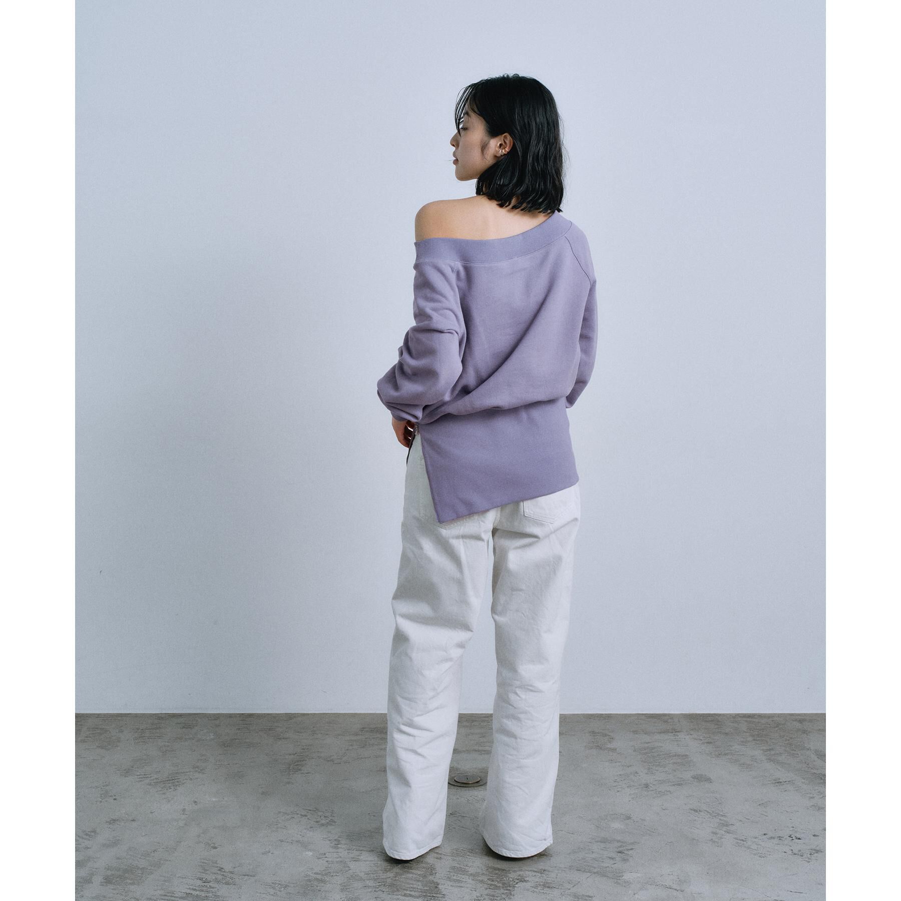 CODE A「off－shoulder sweat」|パーカー|