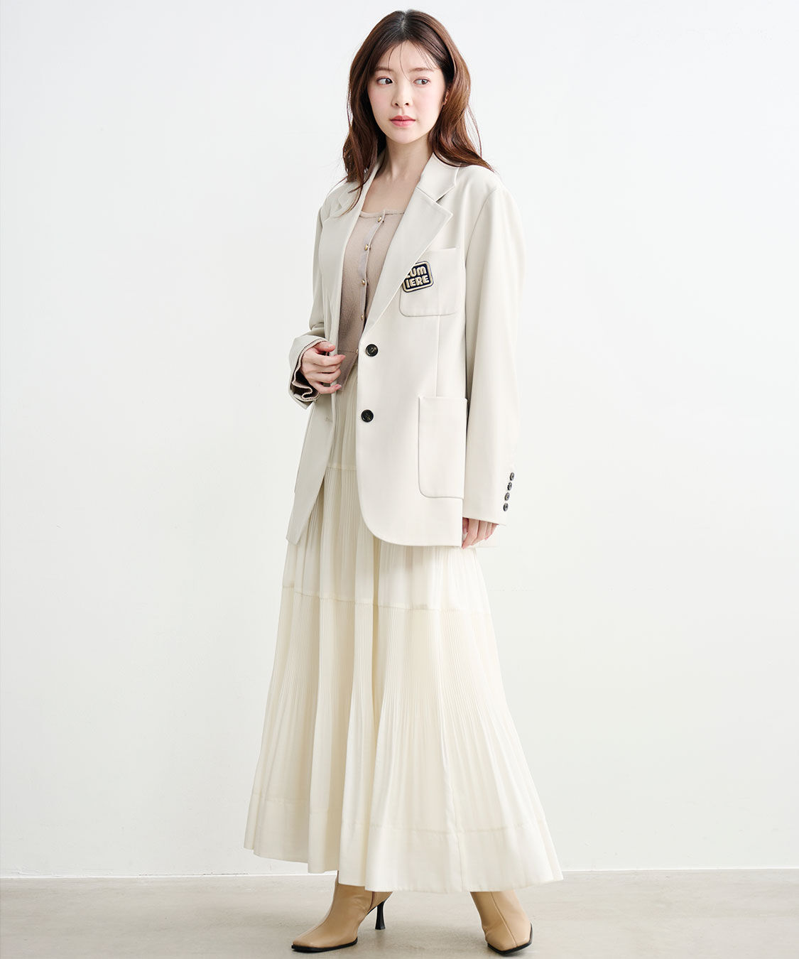 COCO DEAL「ティアードプリーツスカート」|スカート|