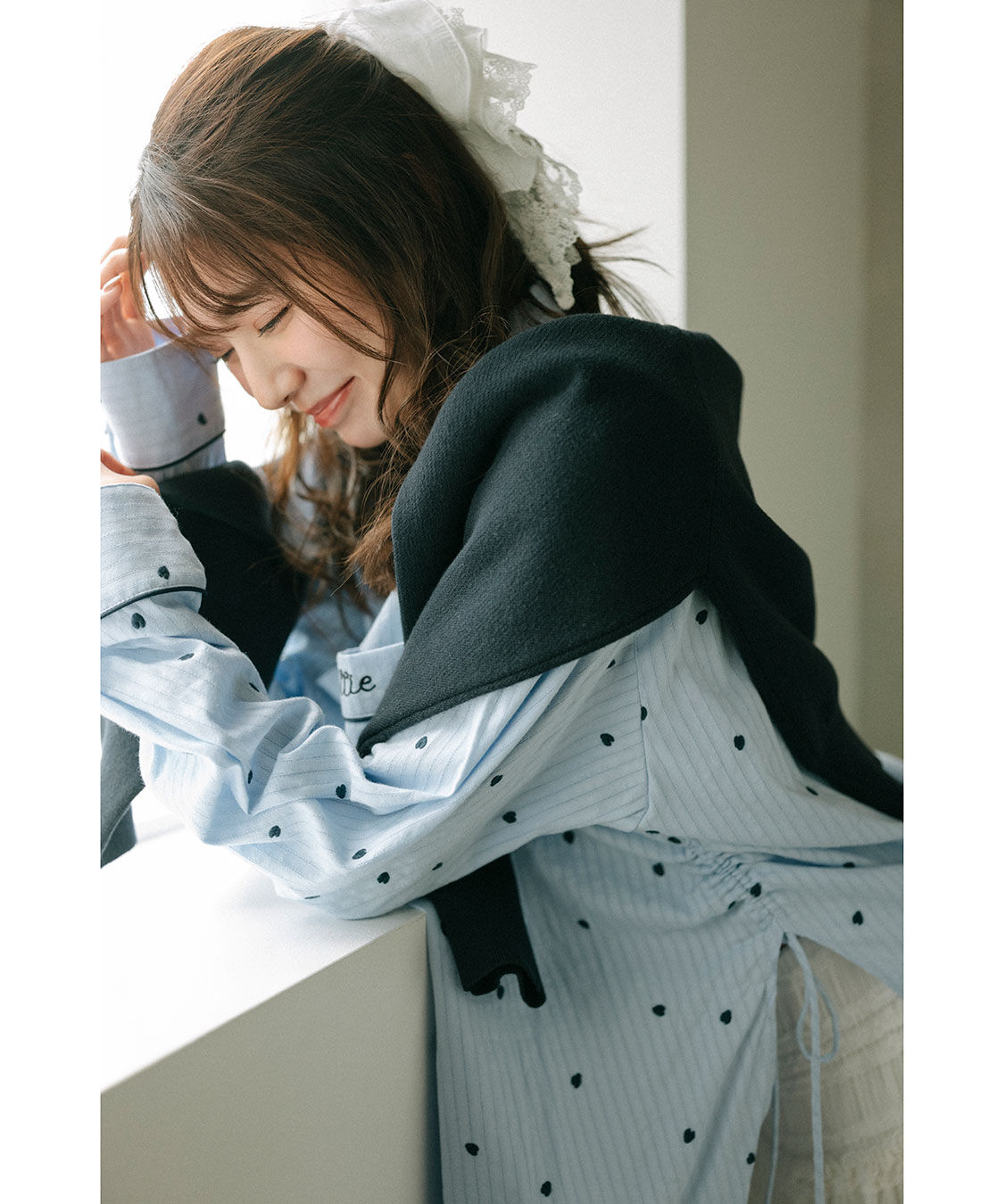 COCO DEAL「スウェットライクロゴニット」|ニット・セーター|