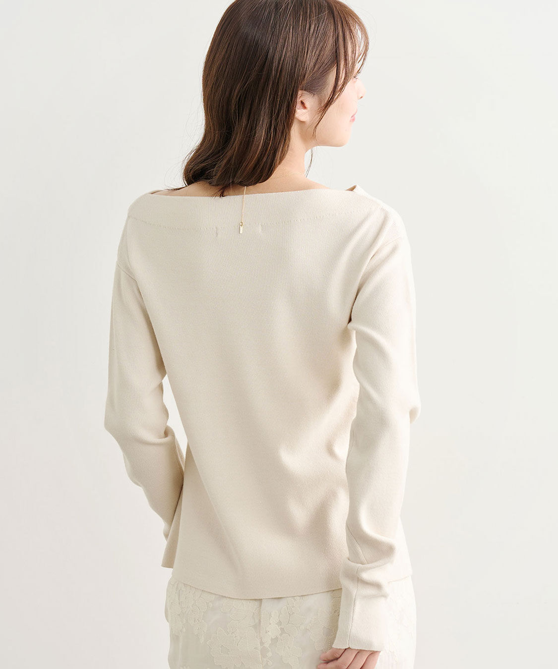 COCO DEAL「オフショルギャザーニット」|ニット・セーター|