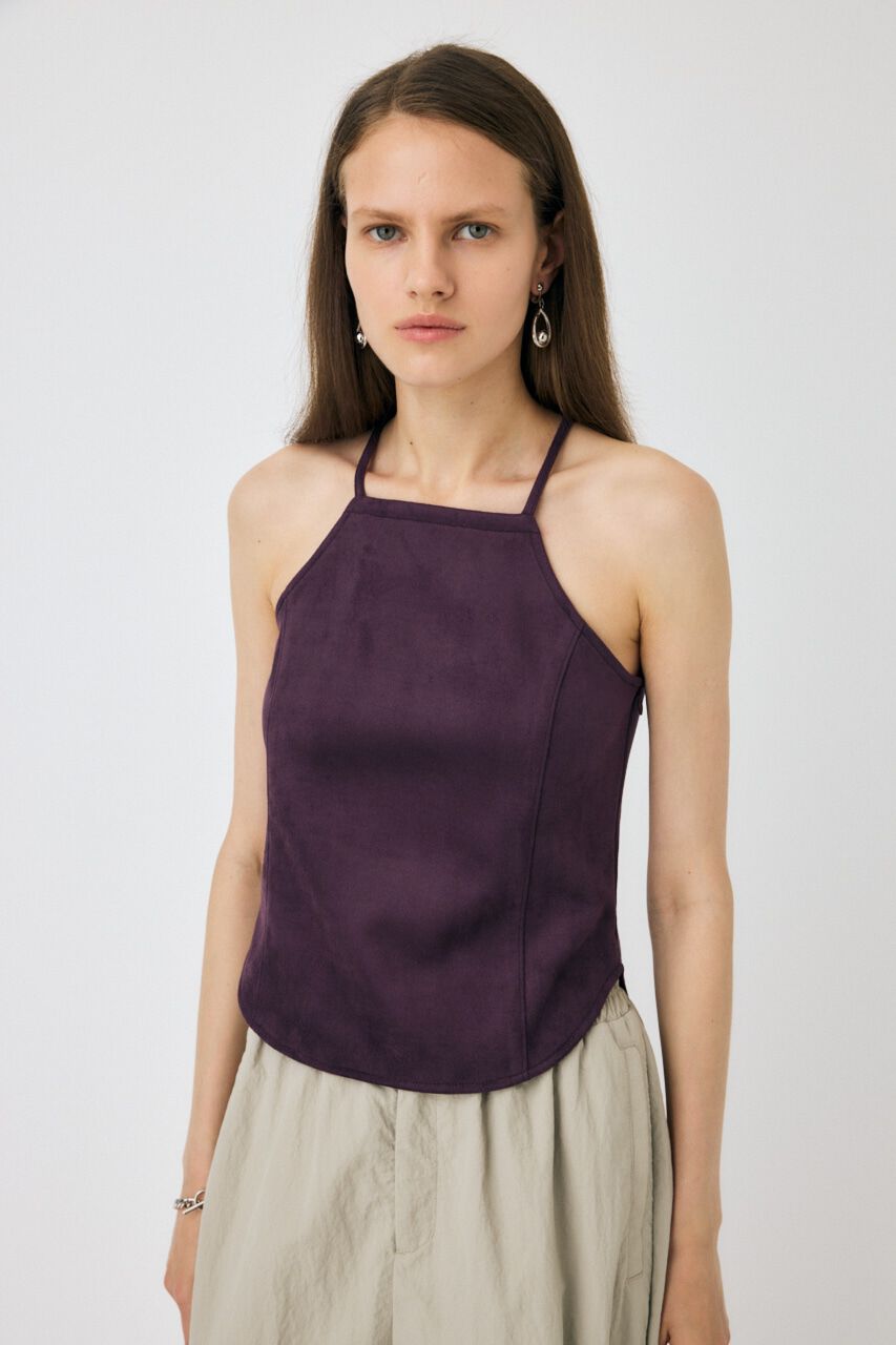 MOUSSY「F/SUEDE キャミ」|キャミソール|D/PUR3