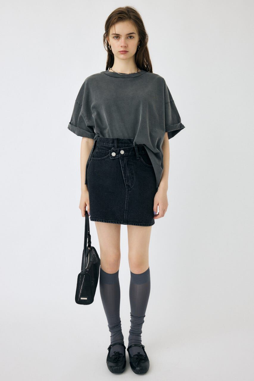 MOUSSY「CROSS WAIST ミニスカート」|スカート|