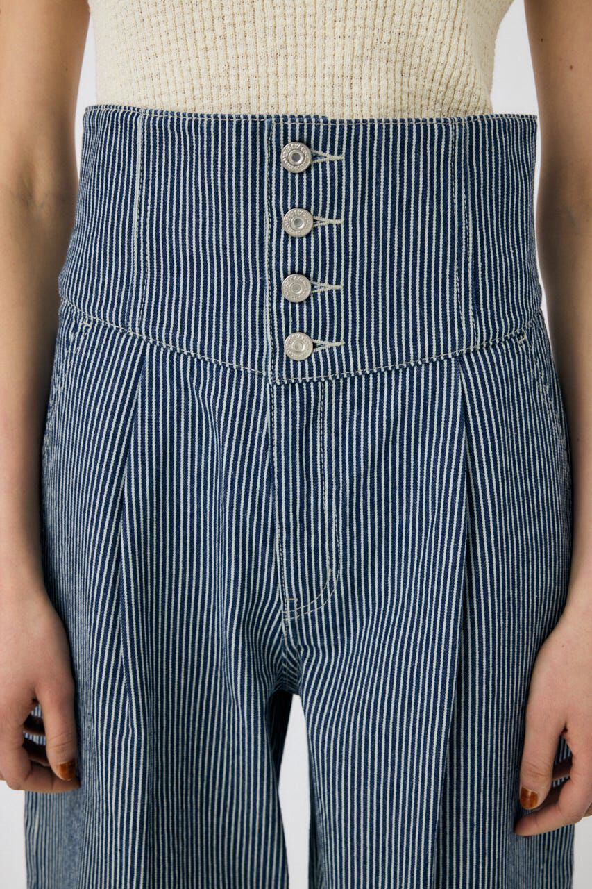 MOUSSY「CORSET DESIGN バギー」|デニム|