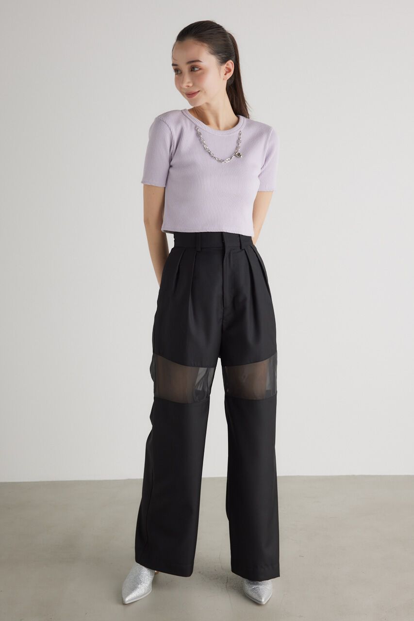 rienda「チェーンNCコンパクト T-SH」|Tシャツ・カットソー|