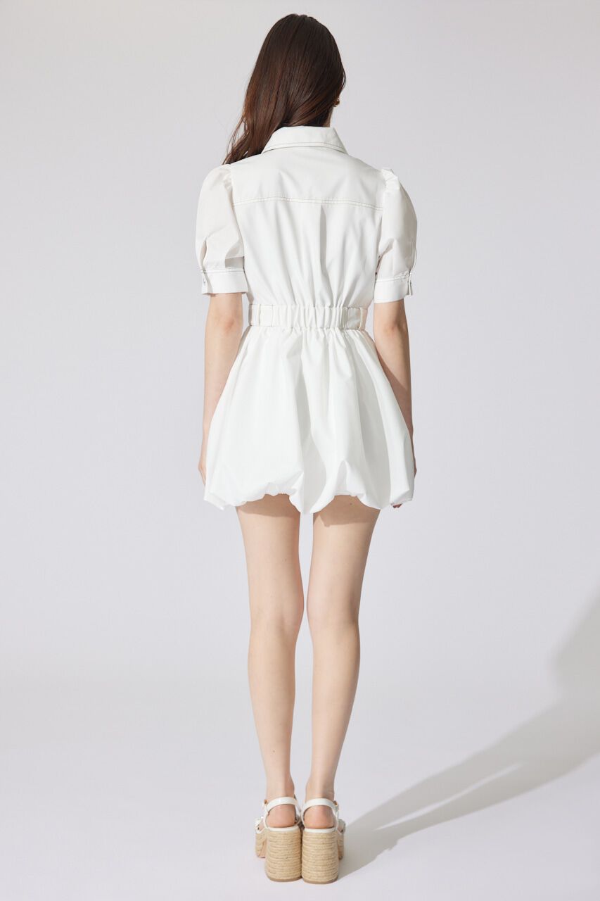 rienda「フロントジップバルーンミニロンパース」|ワンピース|