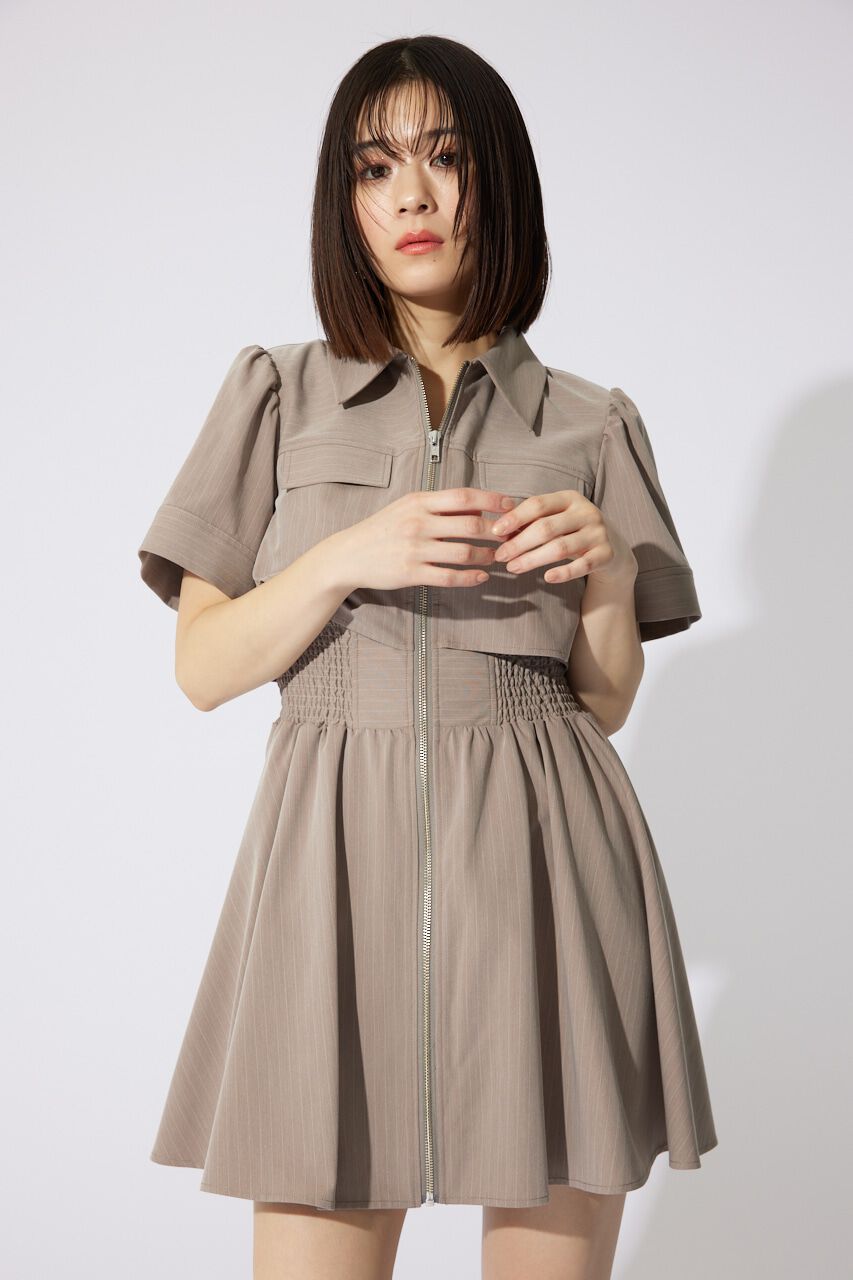 rienda「バストフレアミニワンピース」|ワンピース|