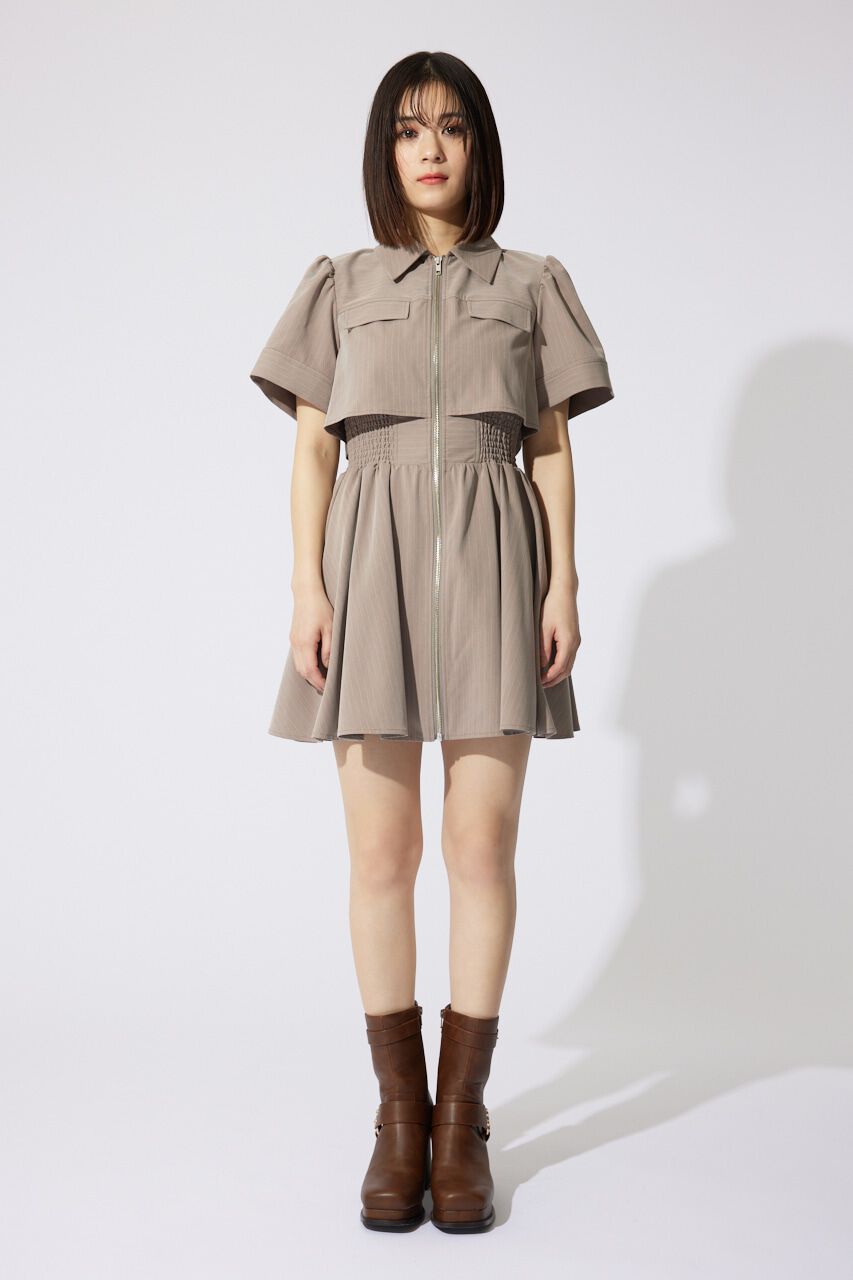 rienda「バストフレアミニワンピース」|ワンピース|