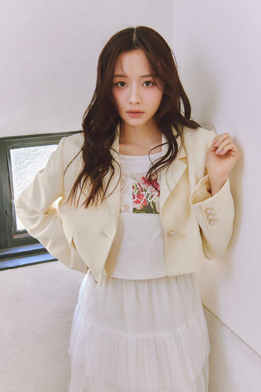 rienda「モチーフフォトショートTシャツ」|Tシャツ・カットソー|