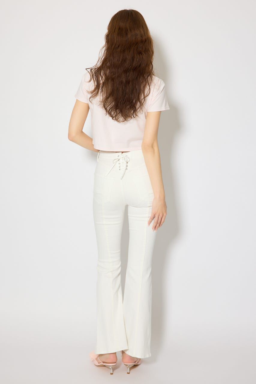 rienda「モチーフフォトショートTシャツ」|Tシャツ・カットソー|