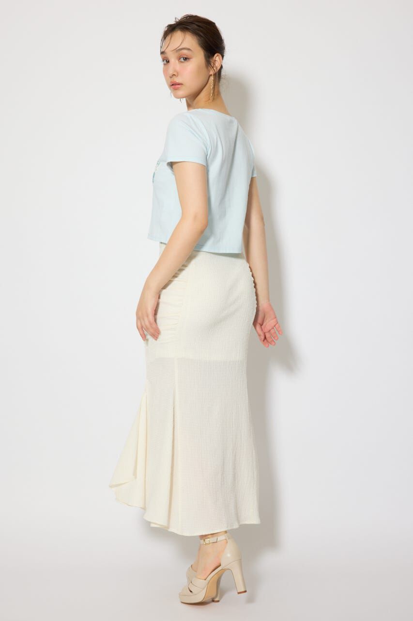 rienda「モチーフフォトショートTシャツ」|Tシャツ・カットソー|